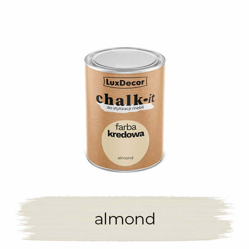 Farba_kredowa_almond_puszka_125ml CHALK-IT ALMOND krīta krāsa - 750 ml - Image 1