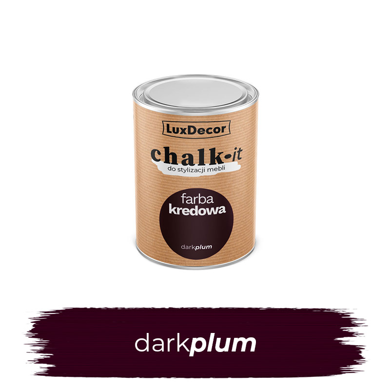 Farba_kredowa_dark_plum_puszka_125ml Krīta krāsa CHALK-IT DARK PLUM - 750ml - Image 1