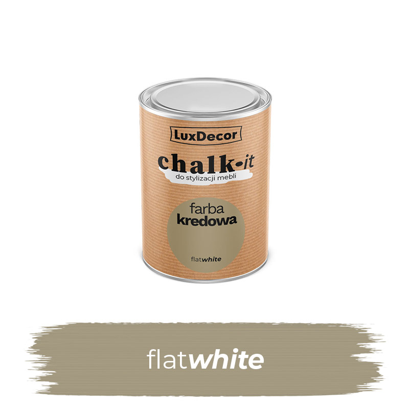Farba_kredowa_flat_white_puszka_125ml Krīta krāsa CHALK-IT FLAT WHITE - 125ml - Image 1