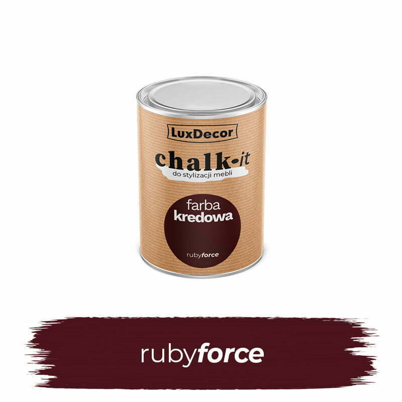 Farba_kredowa_rubyforce_puszka_125ml Krīta krāsa CHALK-IT RUBY FORCE - 750ml - Image 1